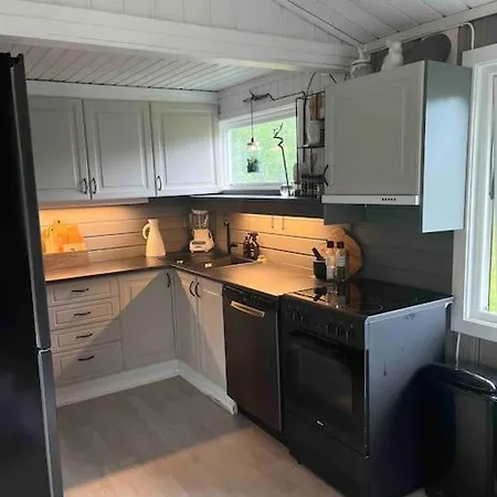 Sjarmerende Og Koselig Hytte Med Badstue Feriehus